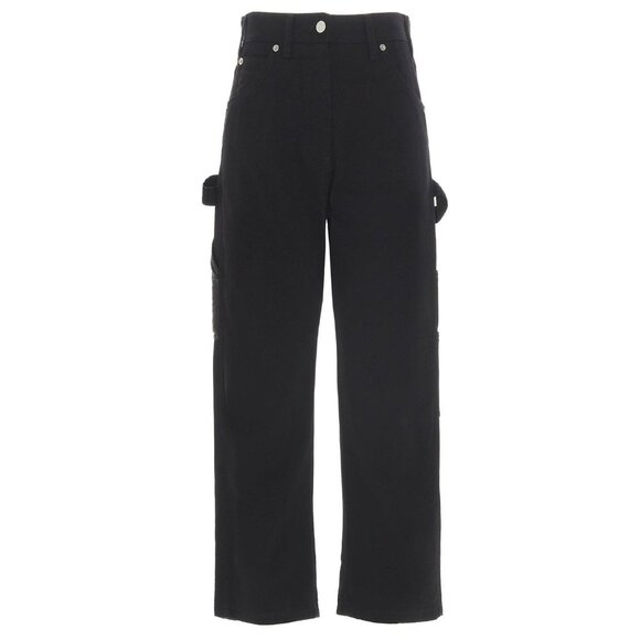 Maison Margiela MM6 Wide Leg Jeans in Black - Picture 2 of 5
